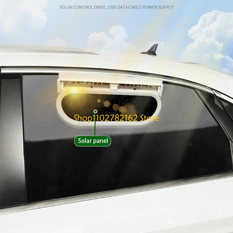 Odor Eliminator Car - 547B نظام تهوية المركبات الشمسية مراوح