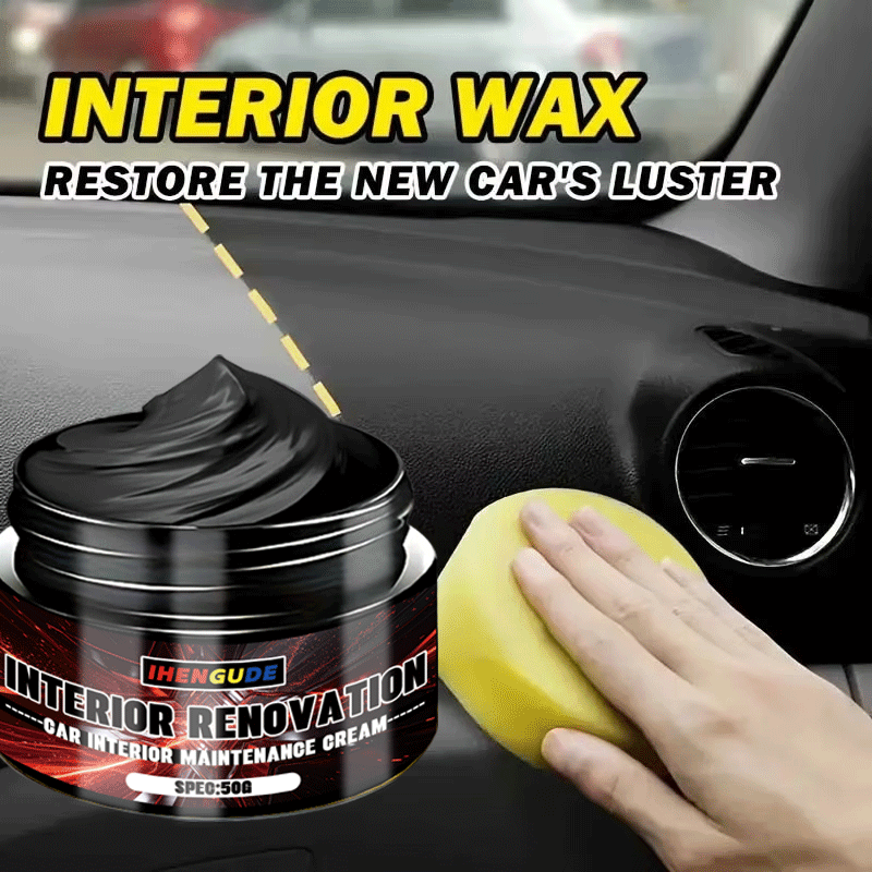 Trim Restorer Plastic - كريم صيانة داخلية السيارة 50 جرام،