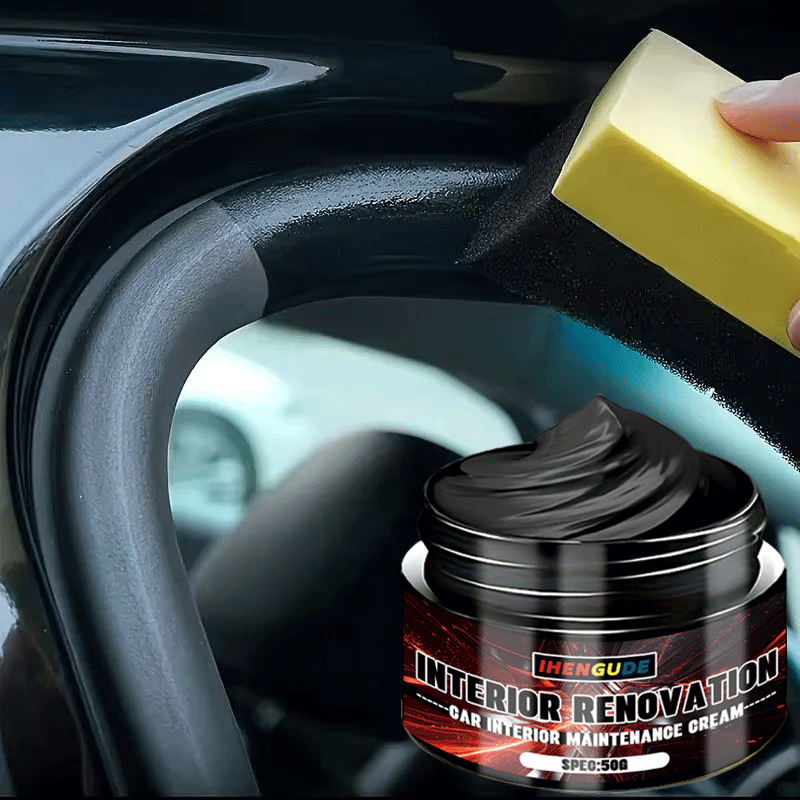 كريم صيانة داخلية السيارة 50 ج - مراجعة Trim Restorer Plastic وسعره