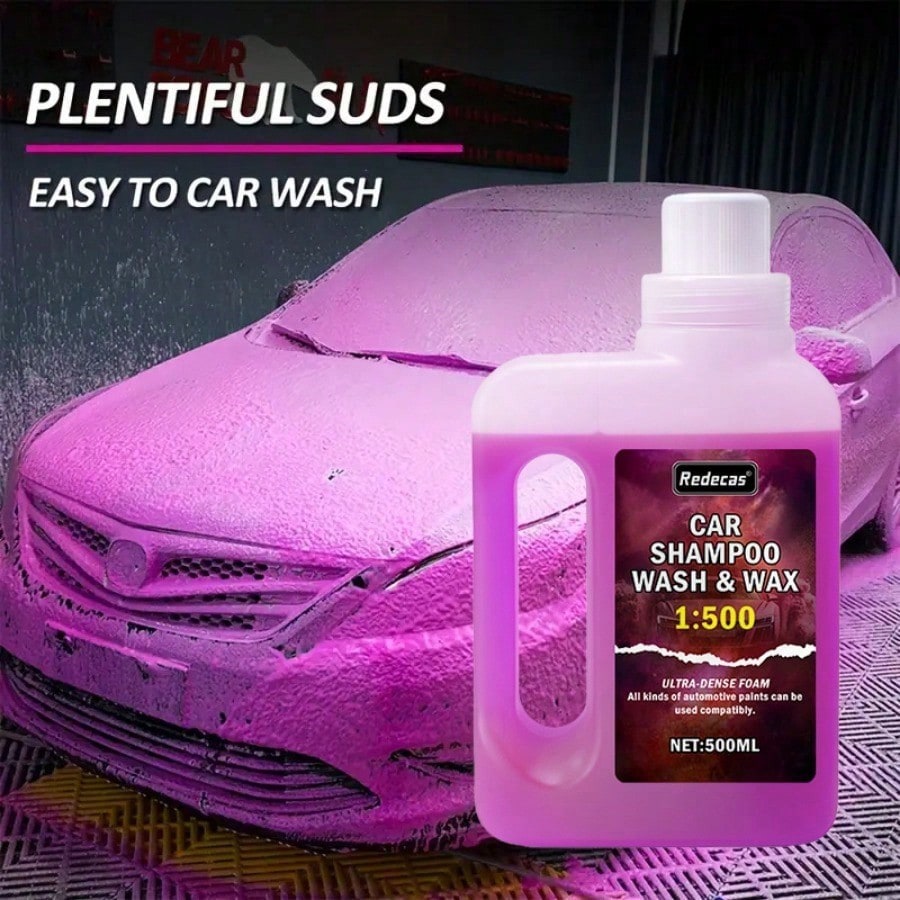 صابون غسيل السيارات الرغوي الو - مراجعة Car Wax Ceramic Coating وسعره