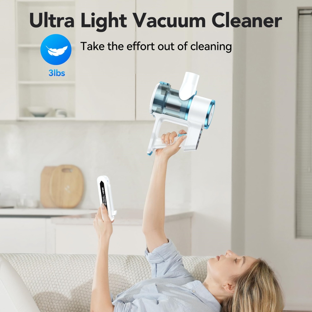 مكنسة كهربائية لاسلكية متعددة  - مراجعة Car Cleaning Brush وسعره